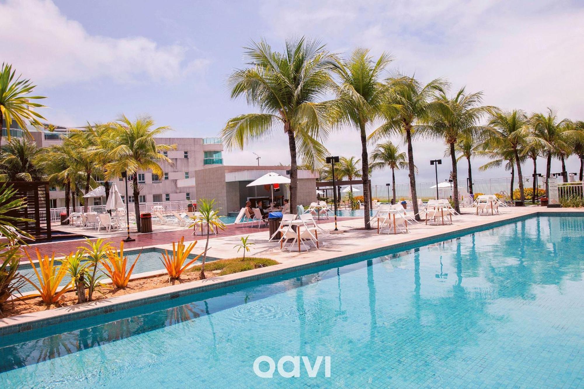 Qavi - Flat Resort Beira Mar Cotovelo #Inmare322 パルナミリン エクステリア 写真