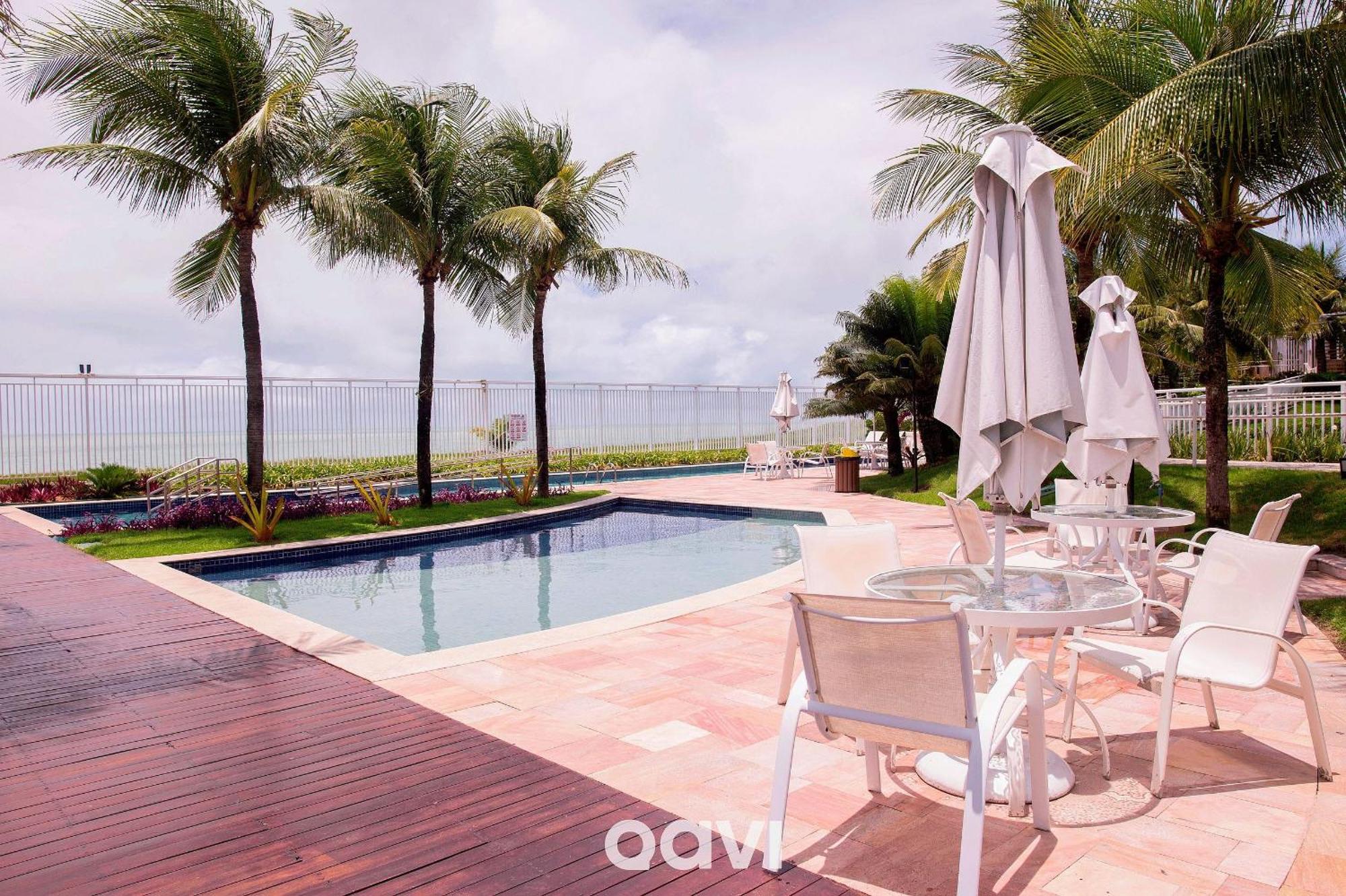Qavi - Flat Resort Beira Mar Cotovelo #Inmare322 パルナミリン エクステリア 写真