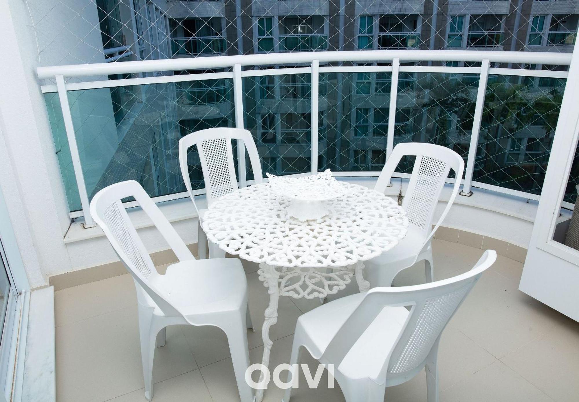 Qavi - Flat Resort Beira Mar Cotovelo #Inmare322 パルナミリン エクステリア 写真